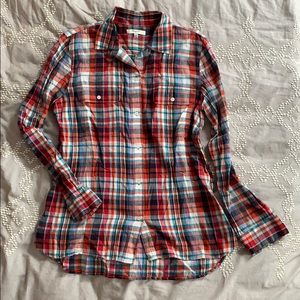 Madewell Plaid Button Down
